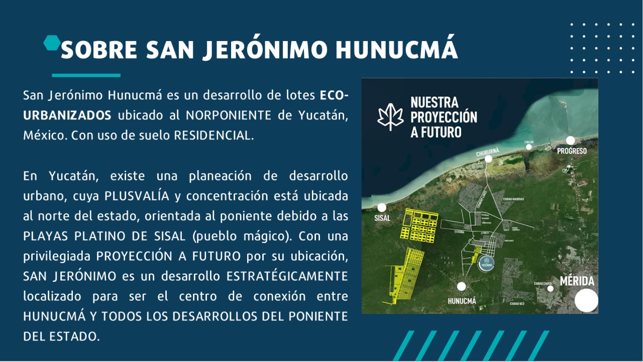Lotes San Jerónimo Hunucmá